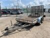 Indespension Twin Axle Fast Tow Plant Trailer c/w Ramp