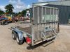 Indespension Twin Axle Fast Tow Plant Trailer c/w Ramp - 3