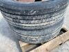 2 x 275-70-22.5 Tyres & Rims - 7