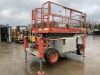 UNRESERVED Skyjack SJ6832RT Roug Terrain Diesel 32FT Scissors Lift - 10