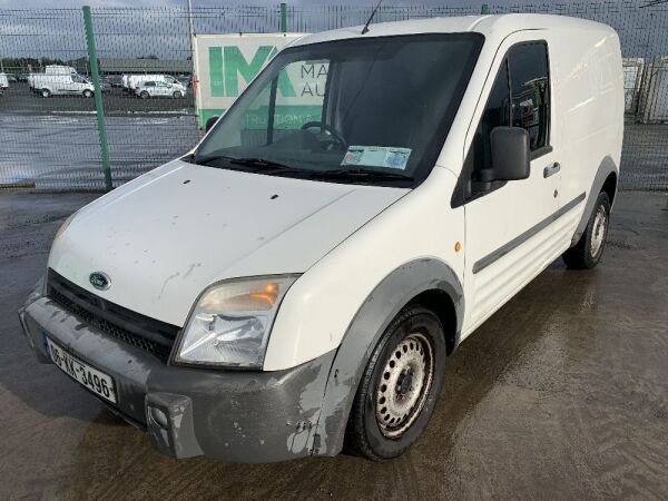 UNRESERVED 2006 Ford Transit Connect T200 1.8TDCI Manual Van