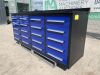 UNRESERVED Steelman 7FT Workbench c/w 20 x Drawers - 2