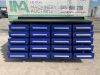 UNRESERVED Steelman 7FT Workbench c/w 20 x Drawers - 9