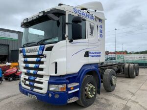 2010 Scania R480 8x2 Chassis Cab