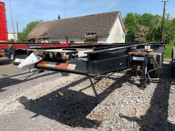 UNRESERVED 2019 Krone Tri Axle Skelly Trailer