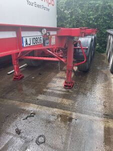 UNRESERVED 2006 Dennison Tri Axle Skelly Trailer