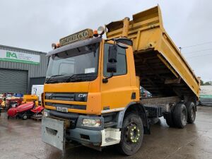 UNRESERVED 2005 DAF CF 75.310 6 Wheel Tipper