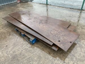 3 x Steel Road Plates