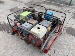 Pallet of 4 x Generators (For parts)