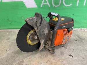 Husqvarna K760 Petrol Consaw c/w Blade