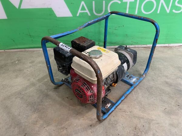 2016 Pramac E3250 Honda 110/220V Petrol Generator