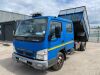 UNRESERVED 2010 Mitsubishi Canter 6C15GW Euro 4 Crew Cab Tipper