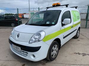 UNRESERVED 2012 Renault Kangoo ZE Auto