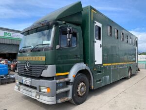 2004 Mercedes Atego 1828 9 Stall Horsebox