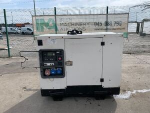 UNRESERVED 2011 Bruno GX22 P 20KVA Generator