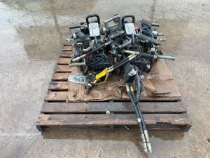 Pallet of Hydraulic & Petrol Railway Tools