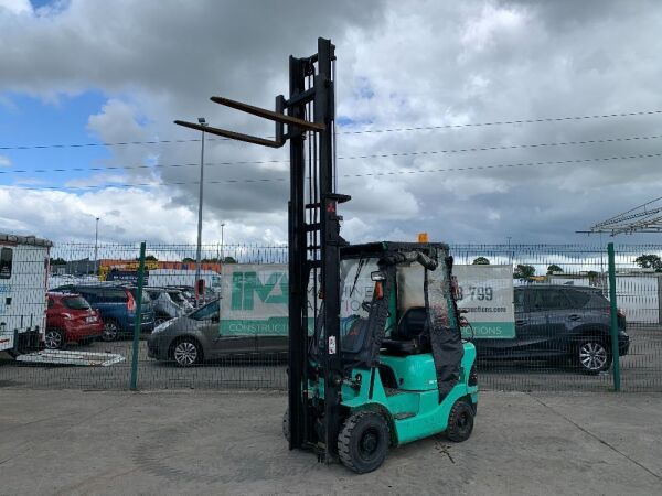 2001 FG18K Mitsubishi 1.8Tonne LPG Forklift