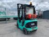 2001 FG18K Mitsubishi 1.8Tonne LPG Forklift - 7