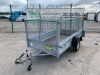 UNRESERVED Murphy 8x4 Single Axle Mesh Side Trailer