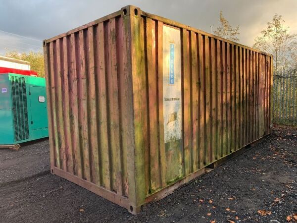 UNRESERVED Red 20ft Container