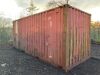 UNRESERVED Red 20ft Container - 2