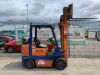 1992 Toyota 5FGC30 3Tonne Gas Forklift - 3