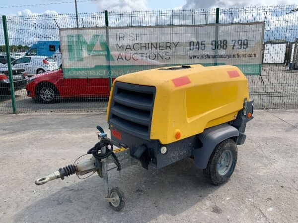 2021 Atlas Copco XAS48KD Fast Tow Compressor