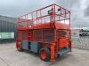 UNRESERVED 2004 Skyjack SJ 8841 Rough Terrain Diesel Scissors Lift - 2