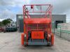 UNRESERVED 2004 Skyjack SJ 8841 Rough Terrain Diesel Scissors Lift - 3