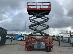 UNRESERVED 2005 Skyjack SJ 8841 Rough Terrain Diesel Scissors Lift