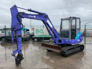 2002 Airman AX45-2 Excavator-RT-Piped