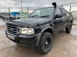 UNRESERVED 2005 Ford Ranger Crewcab Pickup