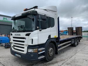 2008 Scania P310 6x2 Beaver Tail Truck