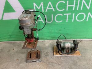 UNRESERVED Bench Grinder & Pillar Drill