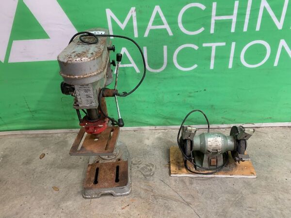 UNRESERVED Bench Grinder & Pillar Drill