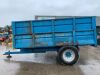 Blue 8T Single Axle Grain Trailer - 2