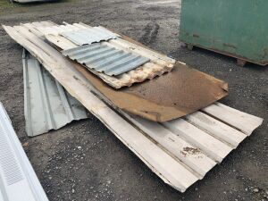 Bundle of Cladding c/w Chequer Plate