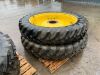 Full Set Of Row Crop Tyres & Rims To Suit John Deere (13.6 R48 - 12.4 R32) - 5