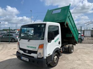 UNRESERVED 2010 Nissan Cabstar 35.13 Tipper c/w Barn Doors