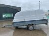 UNRESERVED Respo 750ML331L Single Axle Enclosed/Box Trailer (10.5 x 4) - 2