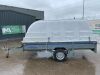 UNRESERVED Respo 750ML331L Single Axle Enclosed/Box Trailer (10.5 x 4) - 2