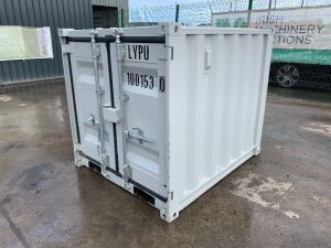 UNRESERVED/UNUSED 5FT Portable Double Door Storage Container