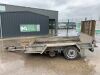 UNRESERVED Ifor Williams GP106G Twin Axle 3.5T Plant Trailer c/w Ramp & Bucket Rest - 2