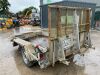 UNRESERVED Ifor Williams GP106G Twin Axle 3.5T Plant Trailer c/w Ramp & Bucket Rest - 3