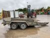 UNRESERVED Ifor Williams GP106G Twin Axle 3.5T Plant Trailer c/w Ramp & Bucket Rest - 6