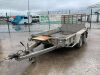 UNRESERVED Ifor Williams GP106G 10x6 Twin Axle Plant Trailer