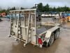 UNRESERVED Ifor Williams GP106G 10x6 Twin Axle Plant Trailer - 5