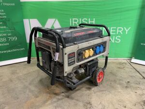 UNRESERVED Loncin 9.5KVA Portable Petrol Generator