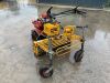 UNRESERVED Honda F660 F&R Power Unit c/w BLEC Rotor Rake - 3