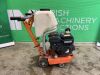 Husqvarna Petrol Pedestrian Road Saw c/w Water Tank - 3